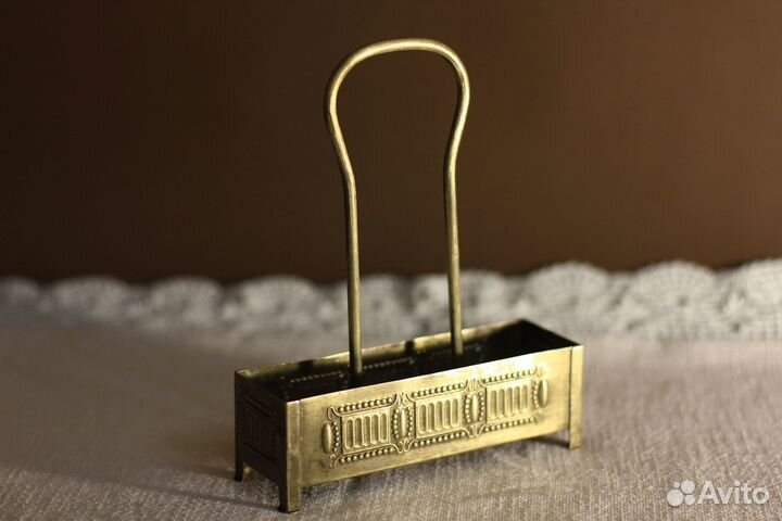 Латунь Салфетница, дверная ручка, кубок