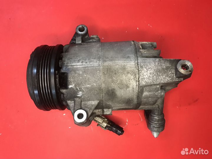 Компрессор кондиционера z18xer Опель Астра