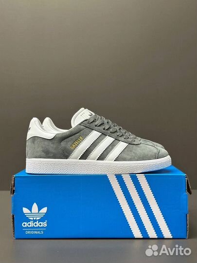 Кроссовки мужские Adidas Gazelle Gray