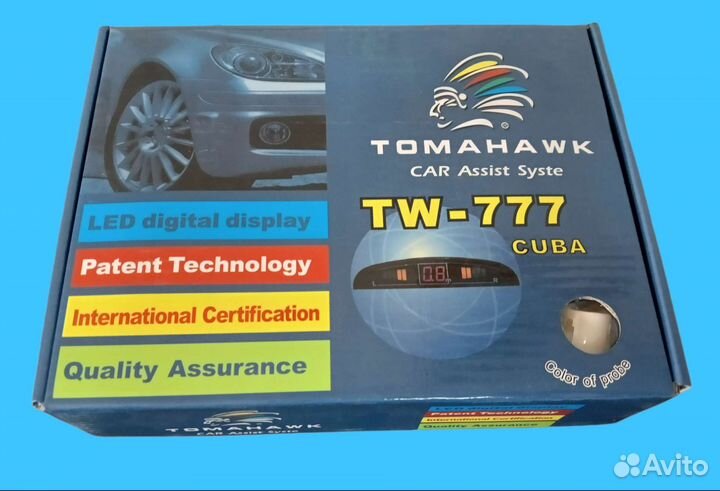 Парковочный радар (парктроник) с монитором