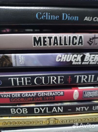 Двд диски, музыка