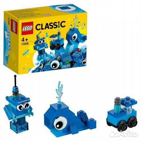 Lego Classic 11006 Синий набор для конструирования
