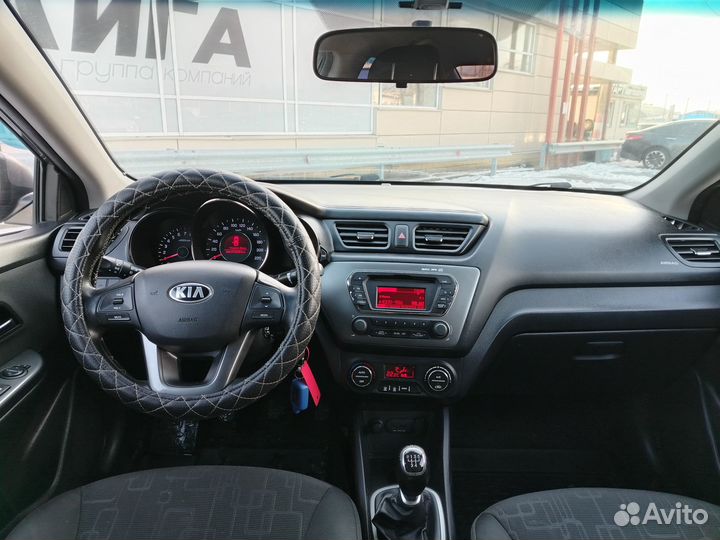 Kia Rio 1.6 МТ, 2013, 212 652 км