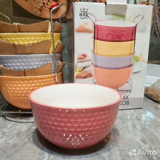 Набор салатников новый в упаковке