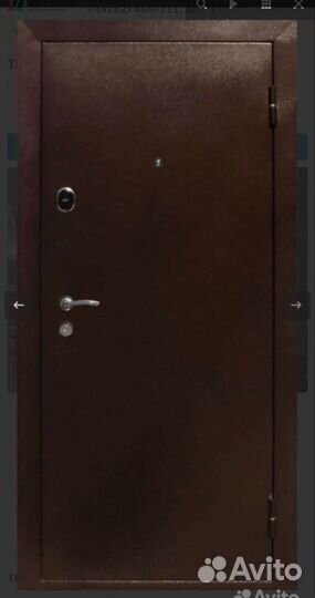 Дверь входная металлическая