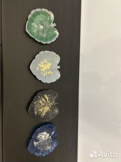 Подставка под украшения лист монстеры