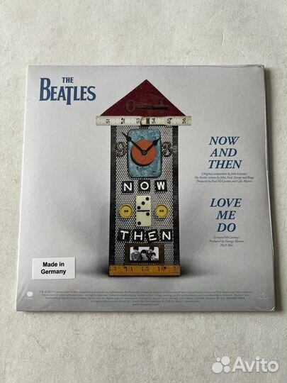 The Beatles – Now And Then (7'' LP, Marble Vinyl)