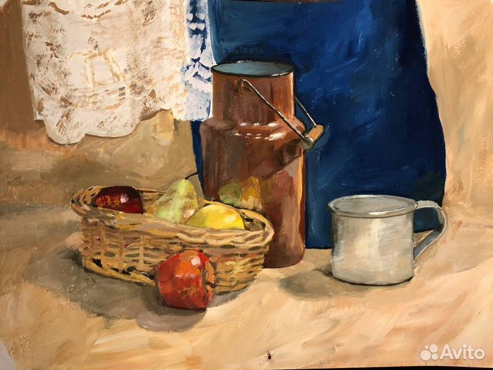 Натюрморт гуашью