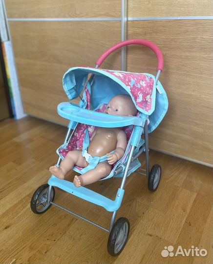 Коляска кукольная