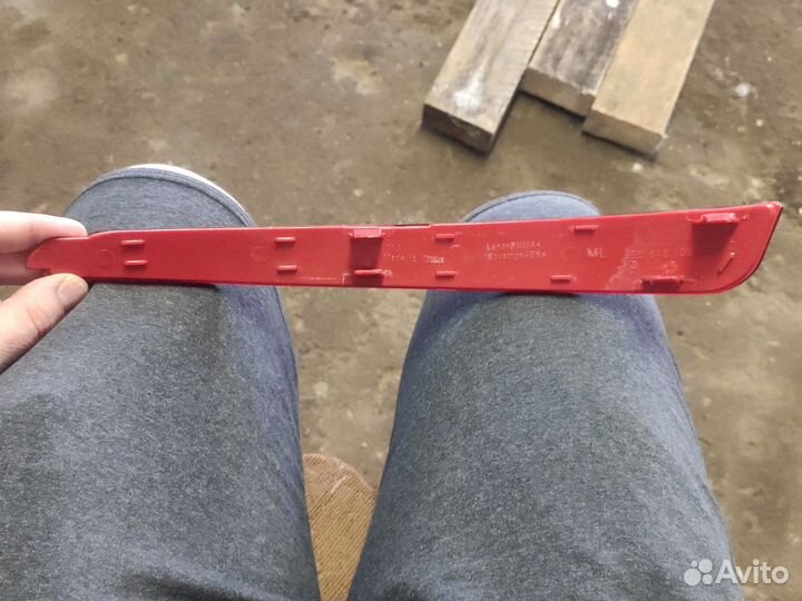 Катафот заднего бампера skoda octavia a7