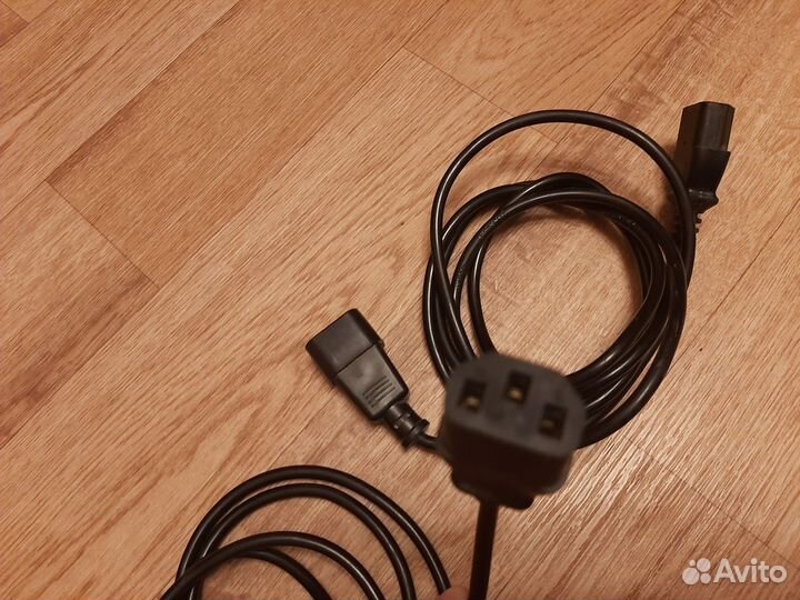 Кабель-удлинитель питания IEC C13 - IEC C14, 1.8м