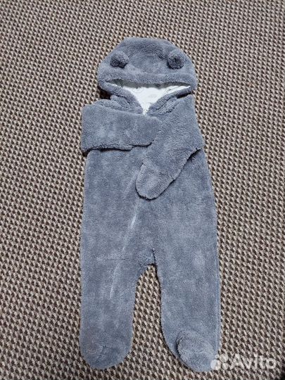 Комбинезон пушистый 68 размер