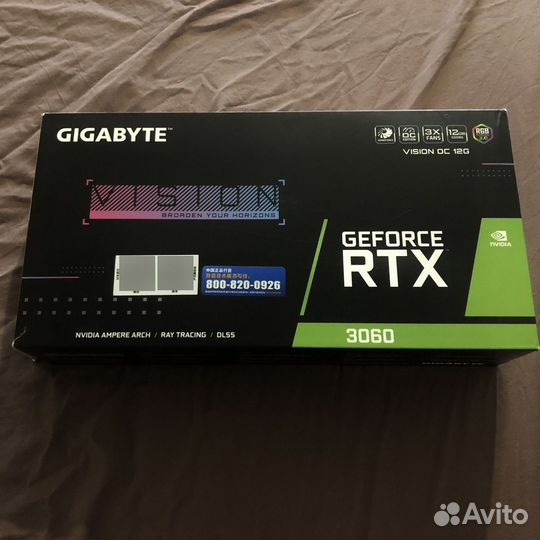 Видеокарта RTX 3060 12 гб