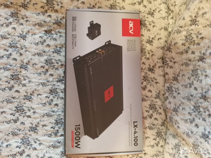 Усилитель 4 канальный acv