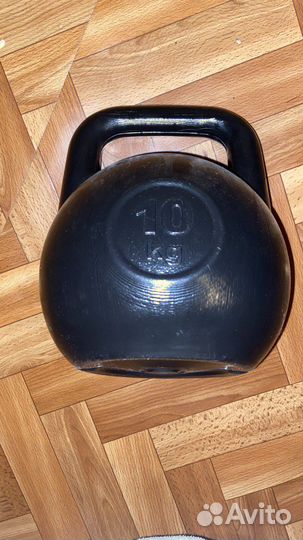 Гиря 10 кг чугунная