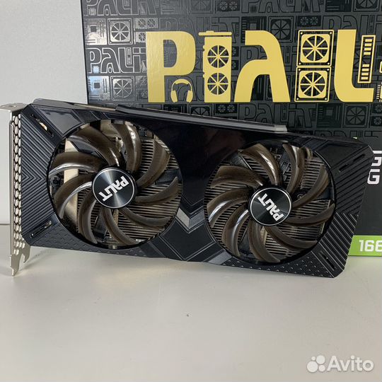 Видеокарта Palit GeForce GTX 1660 Ti Dual 6gb