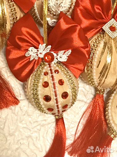 Новогодние ёлочные шары