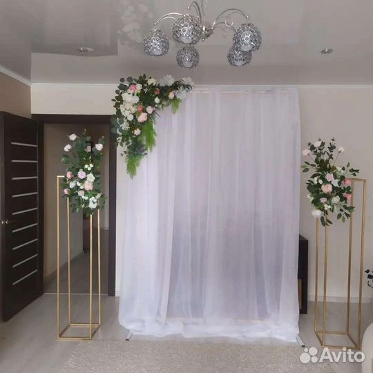 Свадебное оформление зала