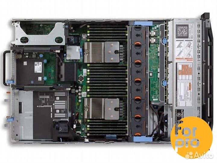 Сервер dell R720 8SFF 2xE5-2620 64GB, H710