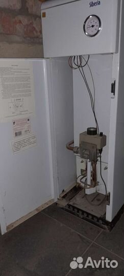 Газовый котел напольный бу
