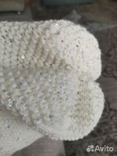 Шапка женская вязаная ручная работа