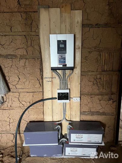 Солнечная электростанция для фермы