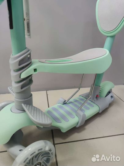 Самокат-беговел cityride 3в1 CR-S6-01GN