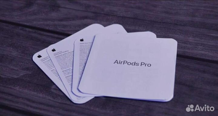 AirPods Pro (гарантия, ростест + бонус чехол)