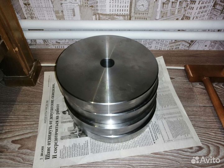 Блины на штангу, Гантели