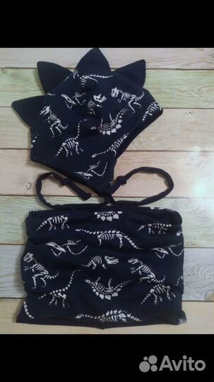 Шапка демисезонная с ветрозащитными вставками на у