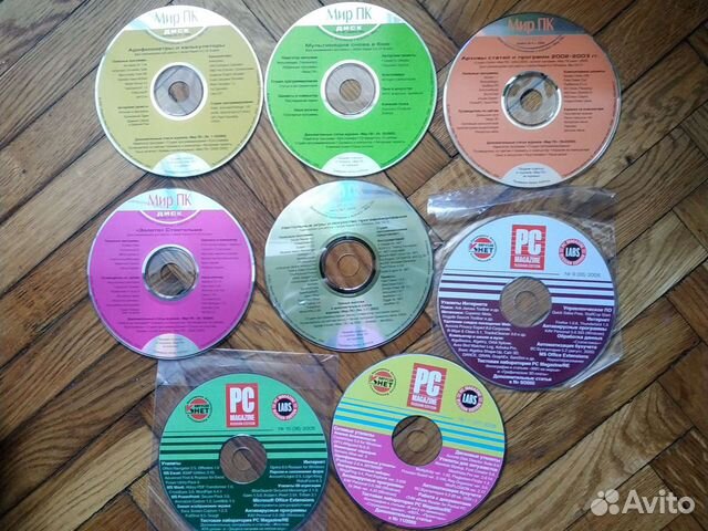 Мир пк компакт диски