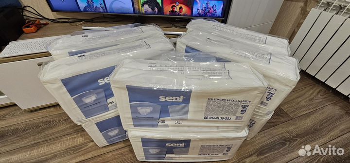 Подгузники для взрослых seni standart AIR large XL