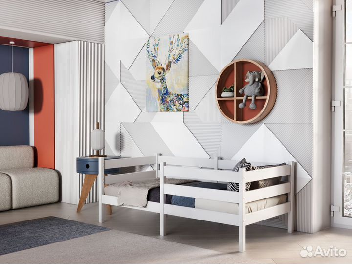 Детская односпальная кровать