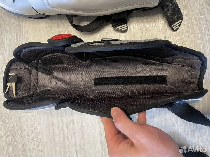 Щитки хоккейные itech 655 14размер