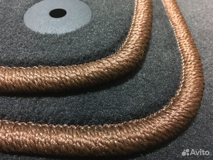 Автоковрики Премиум Audi A6 C7 Велюровые серые