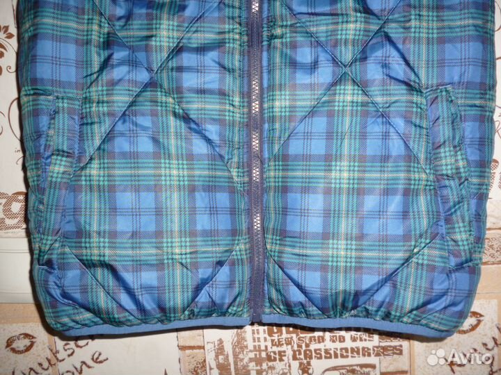 Жилетка для мальчика теплая 140