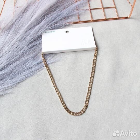 Км Массивные цепочки H&M под золото/бронзу