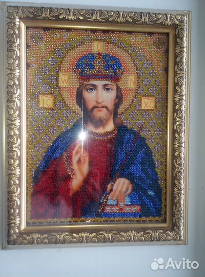 Икона из бисера