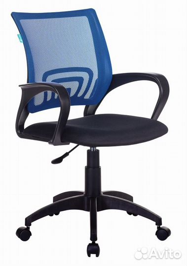 Кресло Бюрократ CH-695NLT синий TW-05 сиденье черн