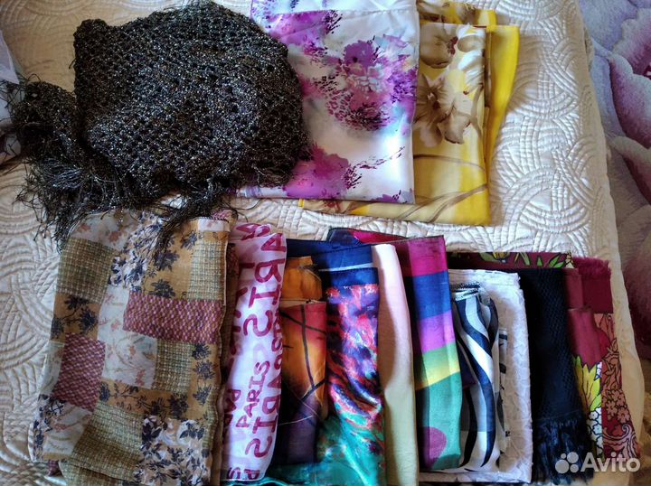 Шарфы и палантины