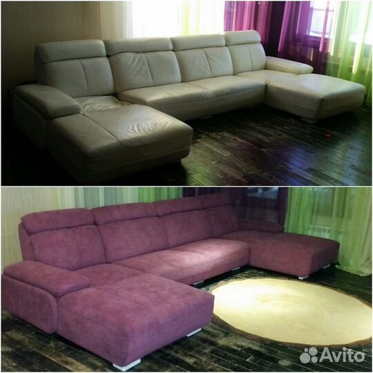 Перетяжка мебели Замена обшивки