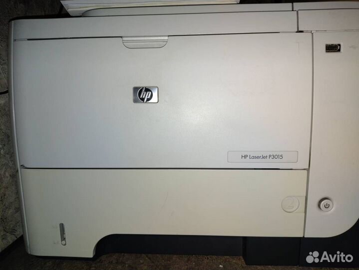 Лазерный принтер HP P3015DN c дуплексом и сетью