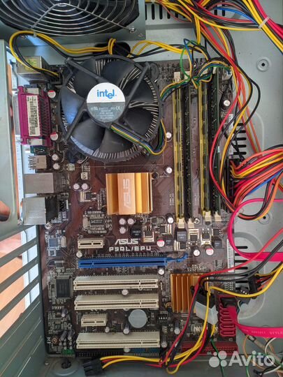 Матплата 775