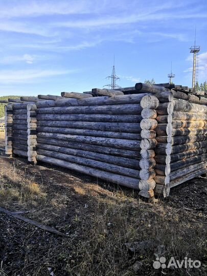 Сруб для бани из сосны 8х3