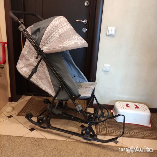 Санки коляска ника