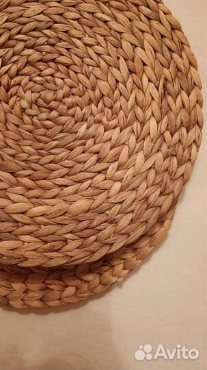 Плетеные салфетки на стол Суаре икея