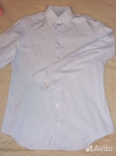 Мужская рубашка в клетку