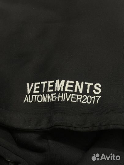 Худи Vetements Total Fucking Darkness