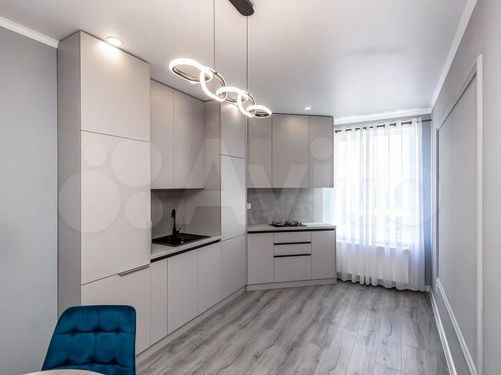 1-к. квартира, 38 м², 6/9 эт.