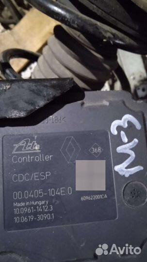 Блок ABS Renault Megane 3